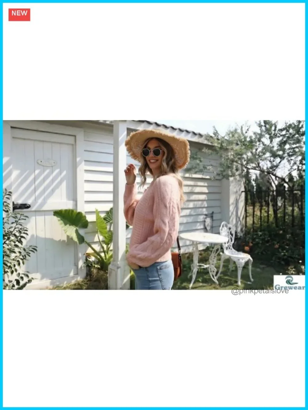 Cropped Cable Knit Sweater Long Sleeve Pullover Casual Fall Winter Top
